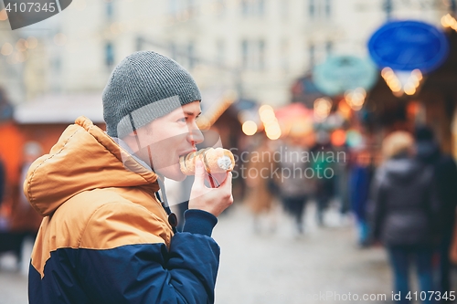 Image of Christmas market in Vienna