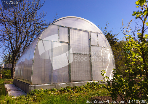Image of Modern Polycarbonate Greenhouse