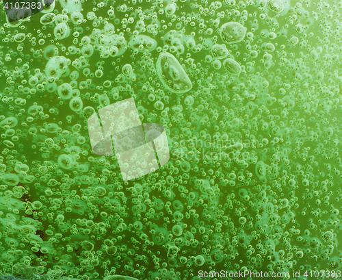 Image of green water texture
