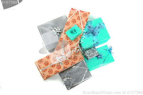 Image of christmas or birthday presents