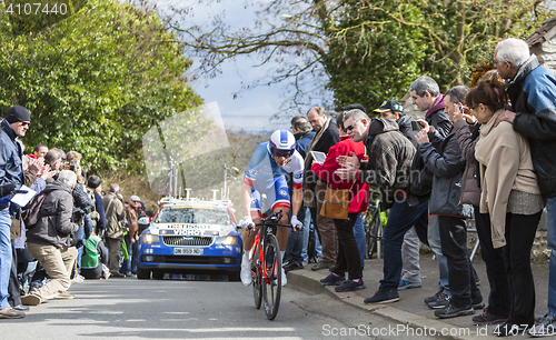 Image of The Cyclist Arthur Vichot - Paris-Nice 2016