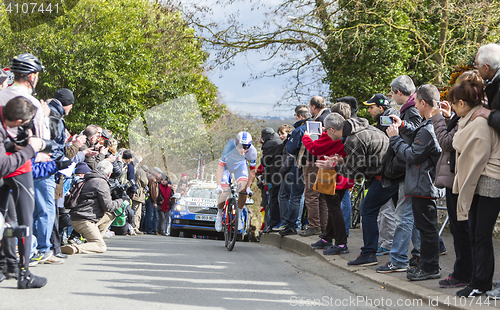 Image of The Cyclist Arthur Vichot - Paris-Nice 2016