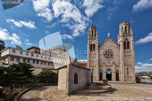 Image of Andohalo cathedral, Antananarivo, Madagascar