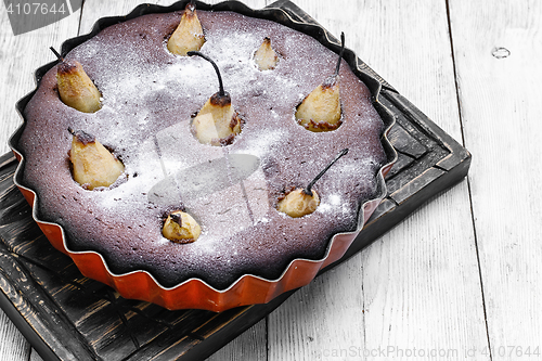 Image of Pie with pear