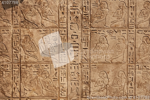 Image of Ancient Hieroglyphic Pictures