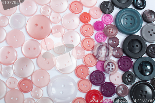 Image of old color buttons background