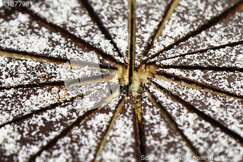 Image of fresh chocolate desserts