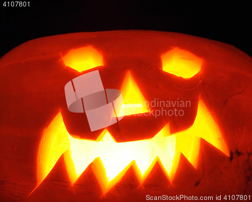 Image of halloween pumpkin background