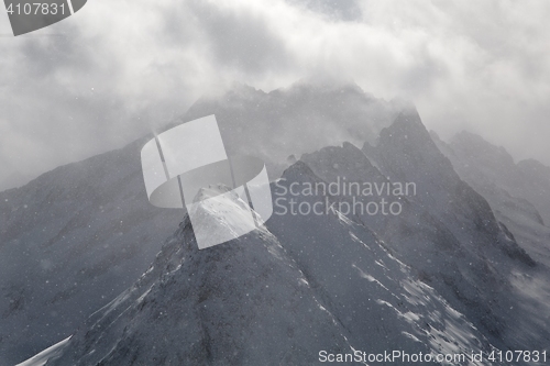 Image of Heavy snowfall in the ALps