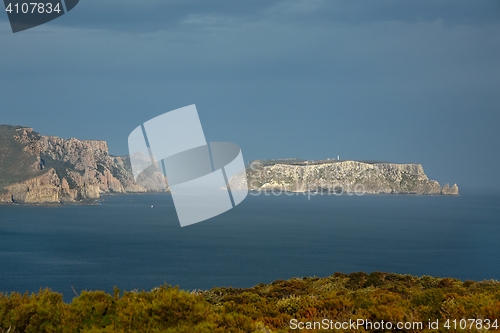 Image of Tasman Island and Cape Pillar