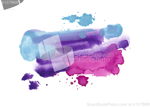 Image of Hand painted watercolor background