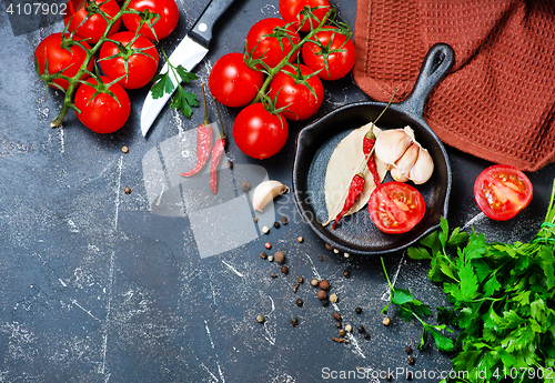 Image of tomato and spice