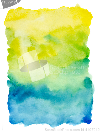 Image of Hand painted watercolor background