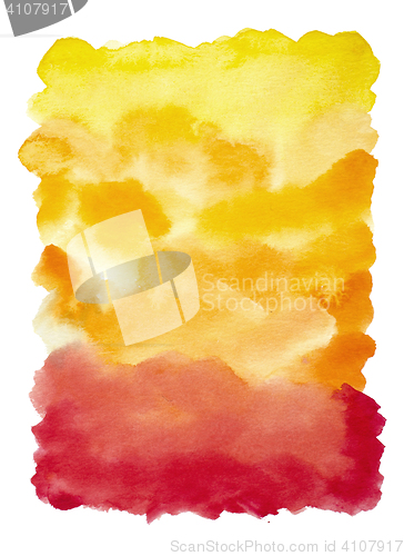 Image of Hand painted watercolor background