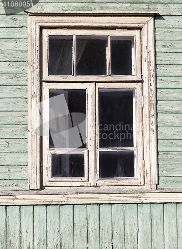 Image of old wooden abandoned house