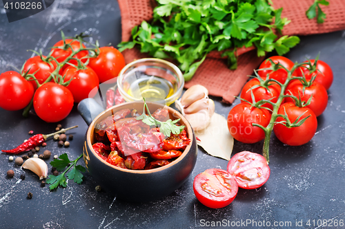 Image of dry tomato