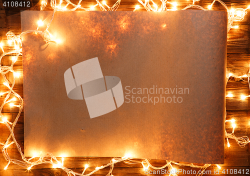 Image of Empty space for Christmas congratulations
