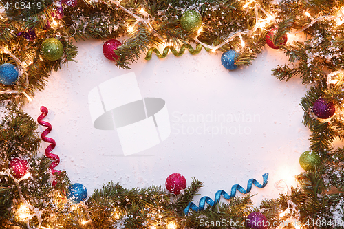 Image of Blank background for Christmas greetings