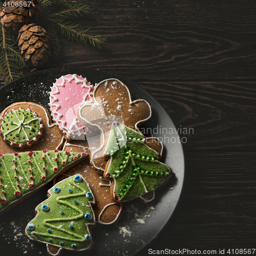 Image of New year homemade gingerbread