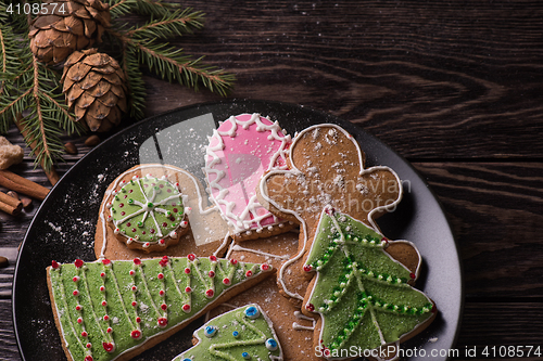 Image of New year homemade gingerbread