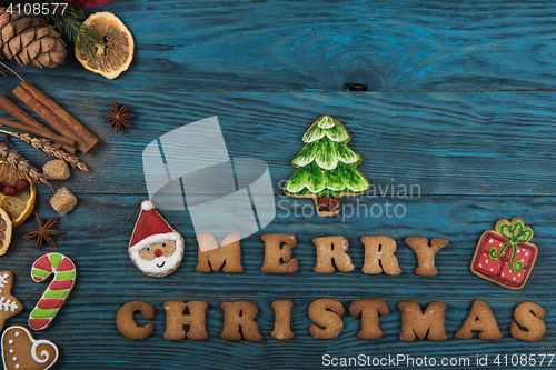 Image of Gingerbreads for new years and christmas