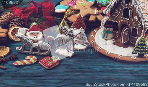 Image of Gingerbreads for new years and christmas