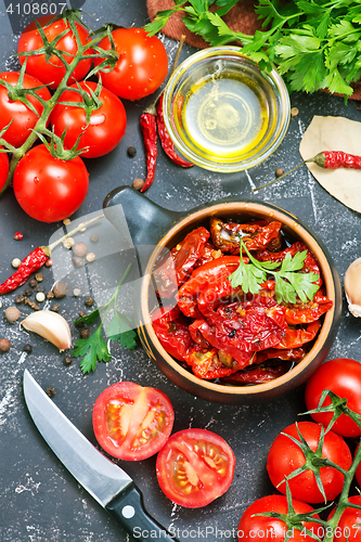 Image of dry tomato