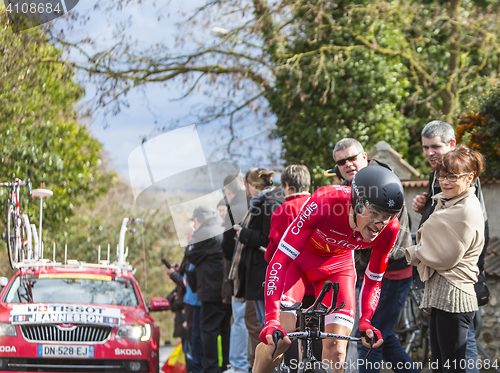Image of The Cyclist Arnold Jeannesson - Paris-Nice 2016