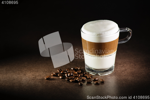 Image of Latte macchiato coffee