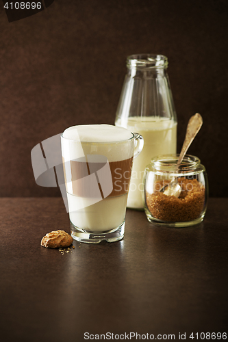 Image of Latte macchiato coffee