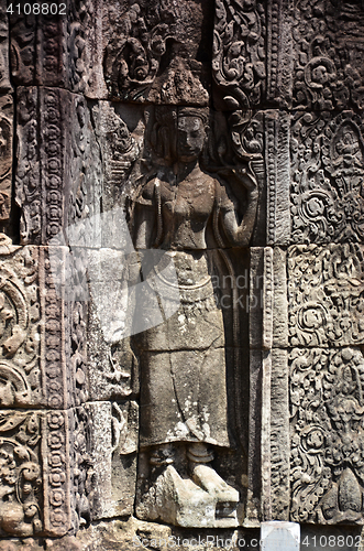 Image of Bayon Temple At Angkor Wat, Cambodia