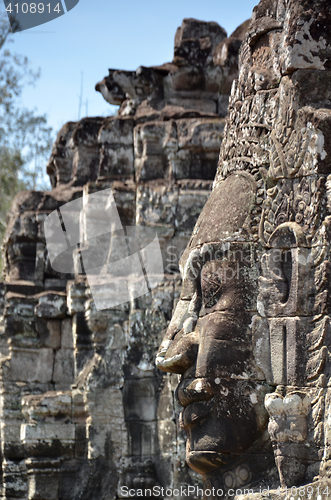 Image of Bayon Temple At Angkor Wat, Cambodia