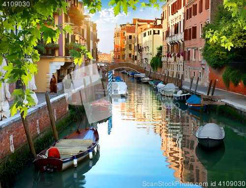 Image of Venetian water canal