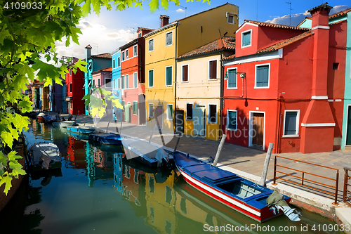 Image of Boats in Burano