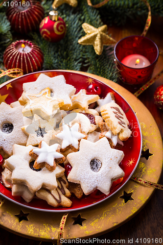 Image of Christmas cookies and gingerbread