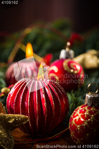 Image of Christmas candles