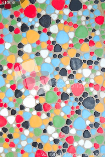 Image of Colour pebbles floor