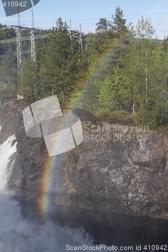 Image of Rainbow in the river