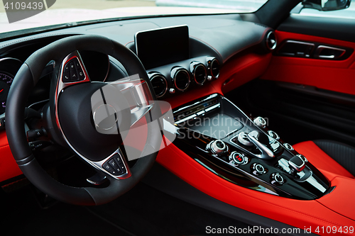 Image of Luxury car Interior