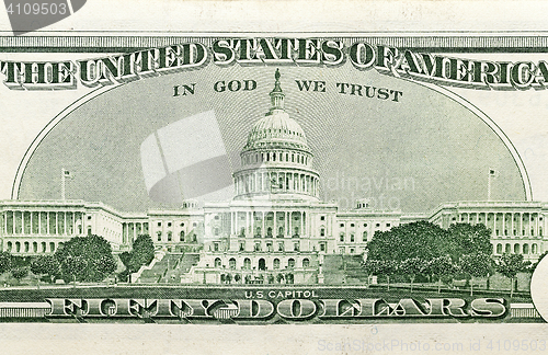 Image of American dollars, close-up