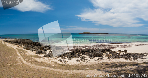 Image of paradise rock beach in Madagascar, Antsiranana, Diego Suarez