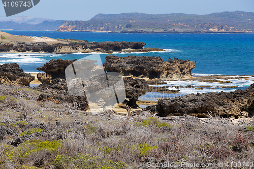 Image of paradise rock beach in Madagascar, Antsiranana, Diego Suarez