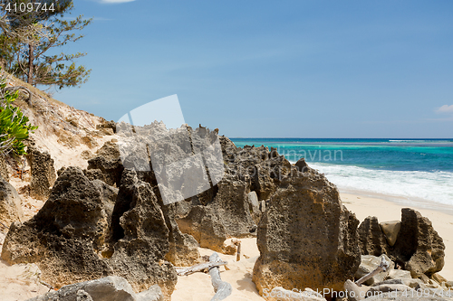 Image of paradise rock beach in Madagascar, Antsiranana, Diego Suarez
