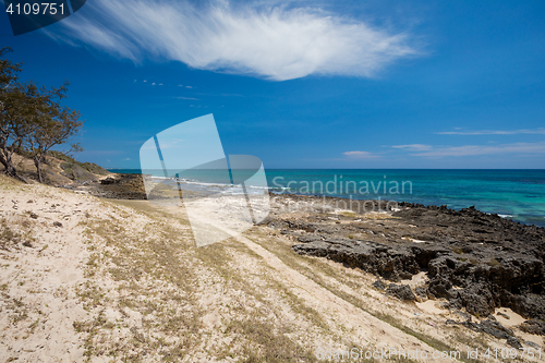 Image of paradise rock beach in Madagascar, Antsiranana, Diego Suarez