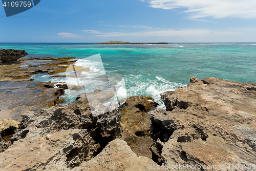 Image of paradise rock beach in Madagascar, Antsiranana, Diego Suarez