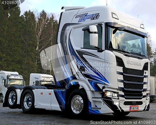 Image of NextGen Scania S500 Truck of Transport K Lindholm & Co