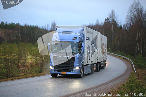 Image of Scania R520 Next Generation Truck on the Road