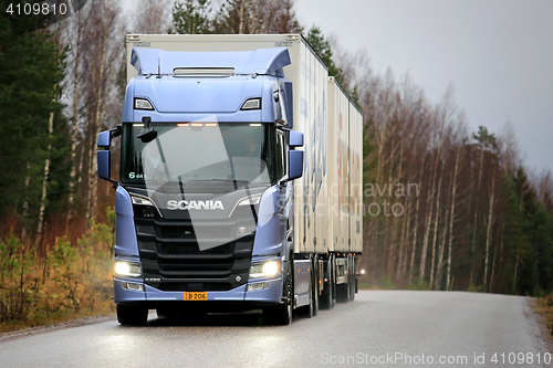 Image of New Next Generation Scania R520 on the Road