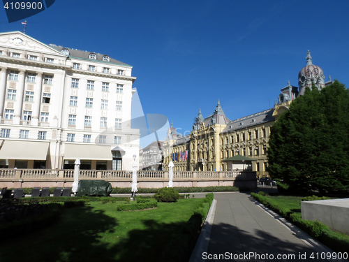 Image of Hotel Esplanade, the famous hotel in Zagreb, Croatia