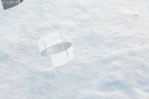 Image of snow cover outdoors